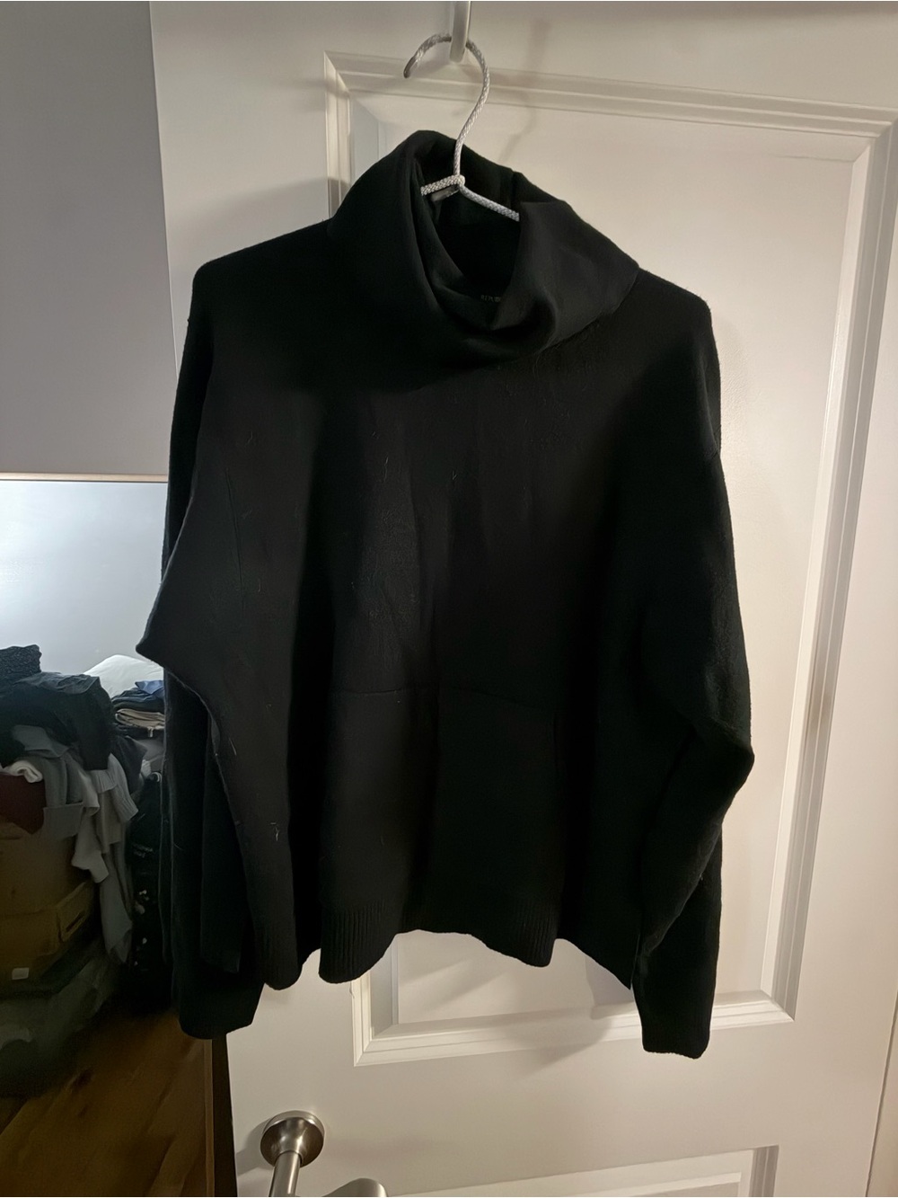 Banana Republic Black Turtleneck Sweater Size Medium